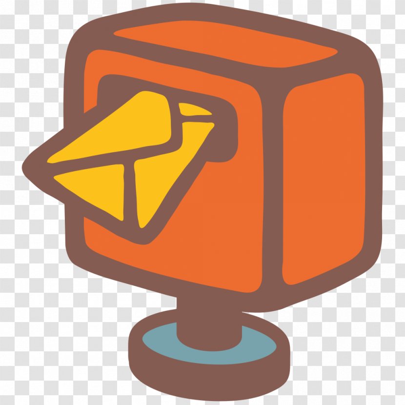 Emoji Post Box Email SMS Text Messaging - Symbol Transparent PNG