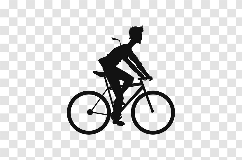 Boy Cartoon - Hybrid Bicycle - Wheel Rim Transparent PNG