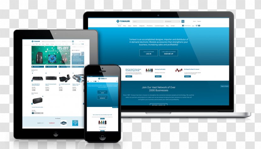 Web Development Responsive Design Illusive Inc. - Display Device Transparent PNG