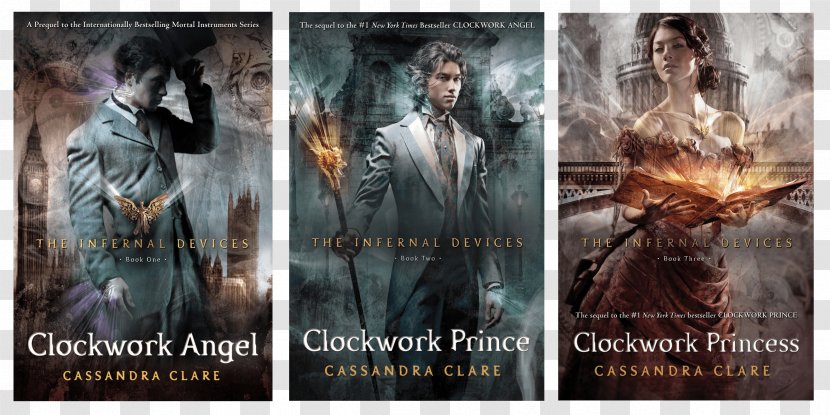 Clockwork Angel Princess Clary Fray City Of Heavenly Fire - Poster - Book Transparent PNG