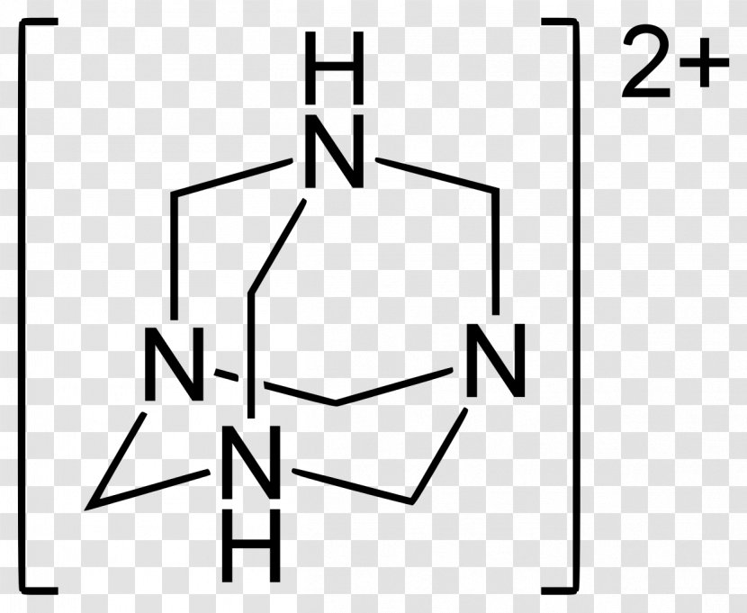 Methenamine Adamantane Benzylpiperazine Chemistry - Triangle - Brand Transparent PNG
