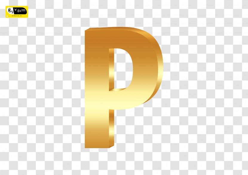 Brand Number - Letter P Transparent PNG
