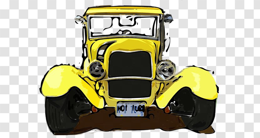 Vintage Car Automotive Design Brand - Yellow - Sale Transparent PNG