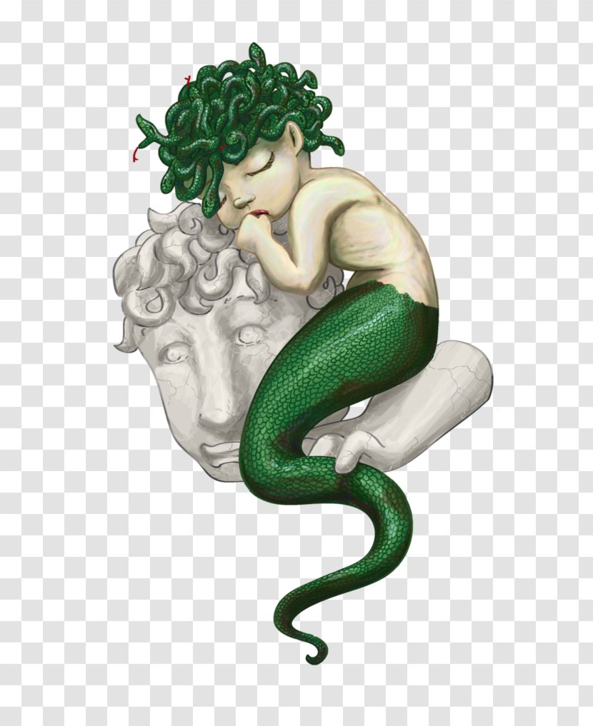 Serpent Medusa Gorgon Infant Greek Mythology - Heart - Silhouette Transparent PNG