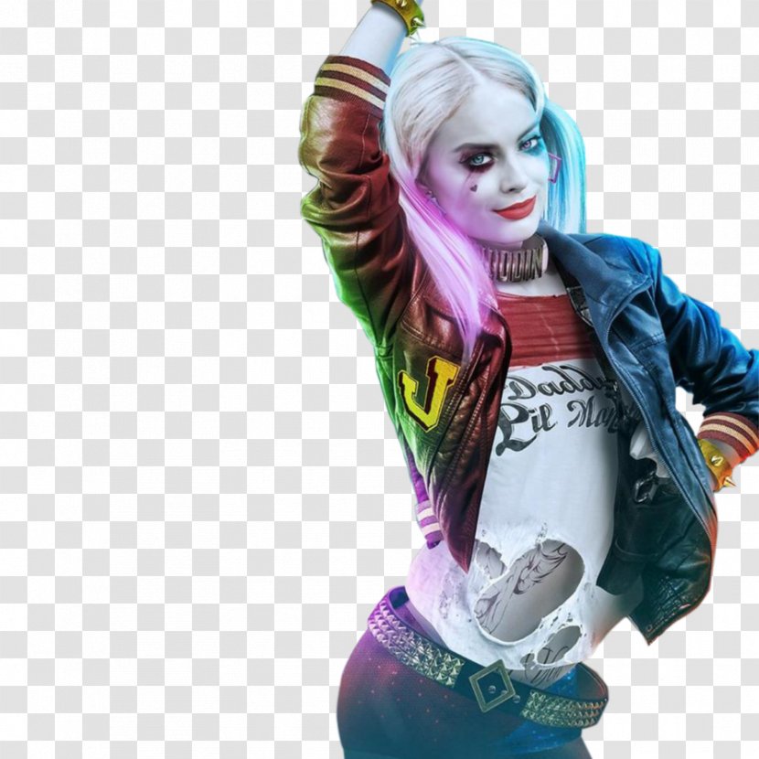 Margot Robbie Harley Quinn Joker Suicide Squad Batman - Art Transparent PNG
