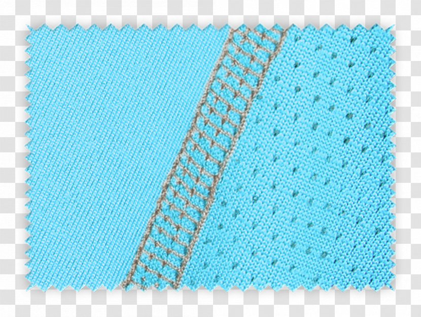 Turquoise Place Mats Line Pattern - Azure - Placemat Transparent PNG