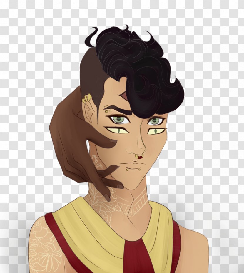 Forehead Homo Sapiens Character Shoulder - Pharaoh Drawing Transparent PNG