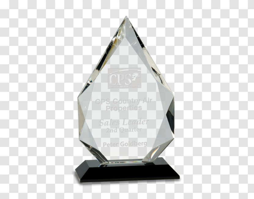 Trophy Deals Award Commemorative Plaque Medal - Facet - Glass Transparent PNG