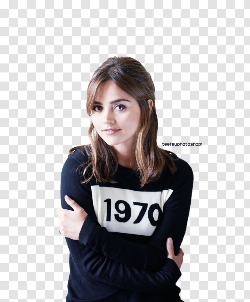 Jenna Coleman Doctor Who Clara Oswald Companion - Watercolor Transparent PNG