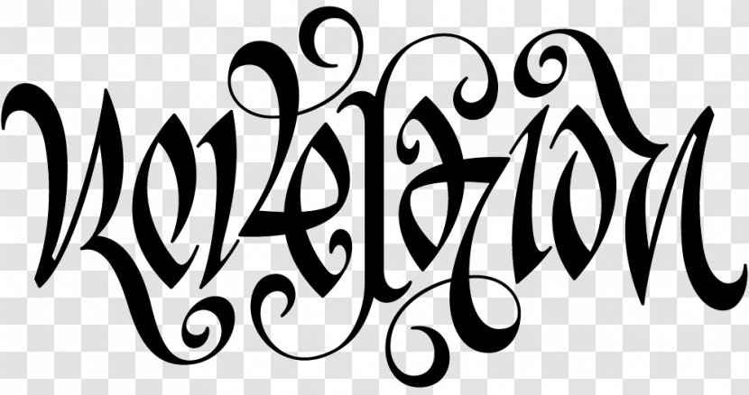 Ambigram Tattoo Angels & Demons Typography - Black - Thug Life Transparent PNG