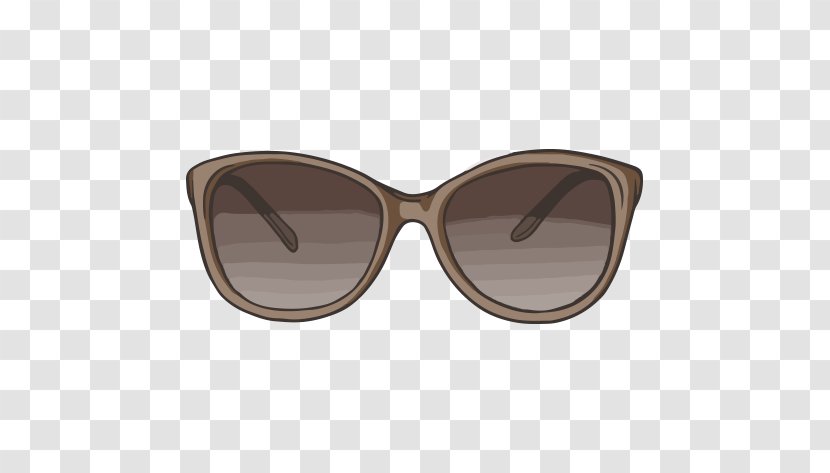 Sunglasses Woman Goggles - Watercolor Transparent PNG