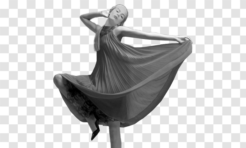 Figurine Chair - Monochrome Photography - Black Woman Transparent PNG