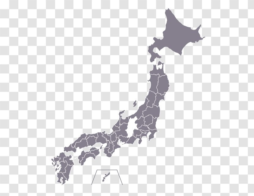 Tottori Vector Map Road - Japan Illustration Transparent PNG
