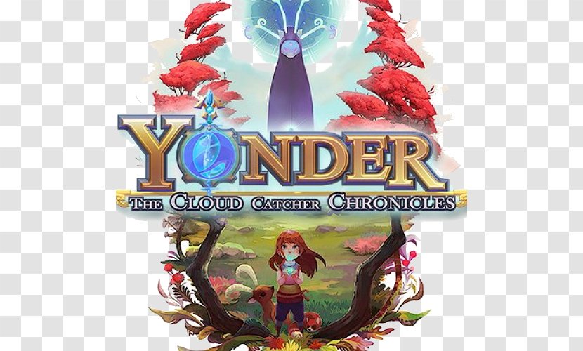 Yonder: The Cloud Catcher Chronicles Nintendo Switch Video Games Adventure Game Prideful Sloth - Advertising Transparent PNG