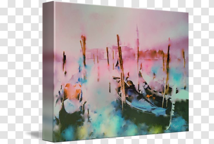 Watercolor Painting Acrylic Paint Picture Frames - Resin Transparent PNG