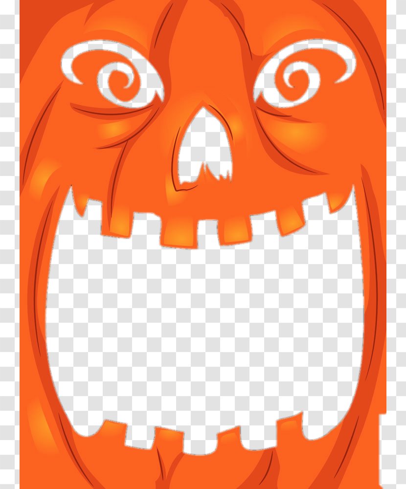 Jack-o-lantern Halloween Cake Calavera Illustration - Silhouette - Creative Pumpkin Transparent PNG