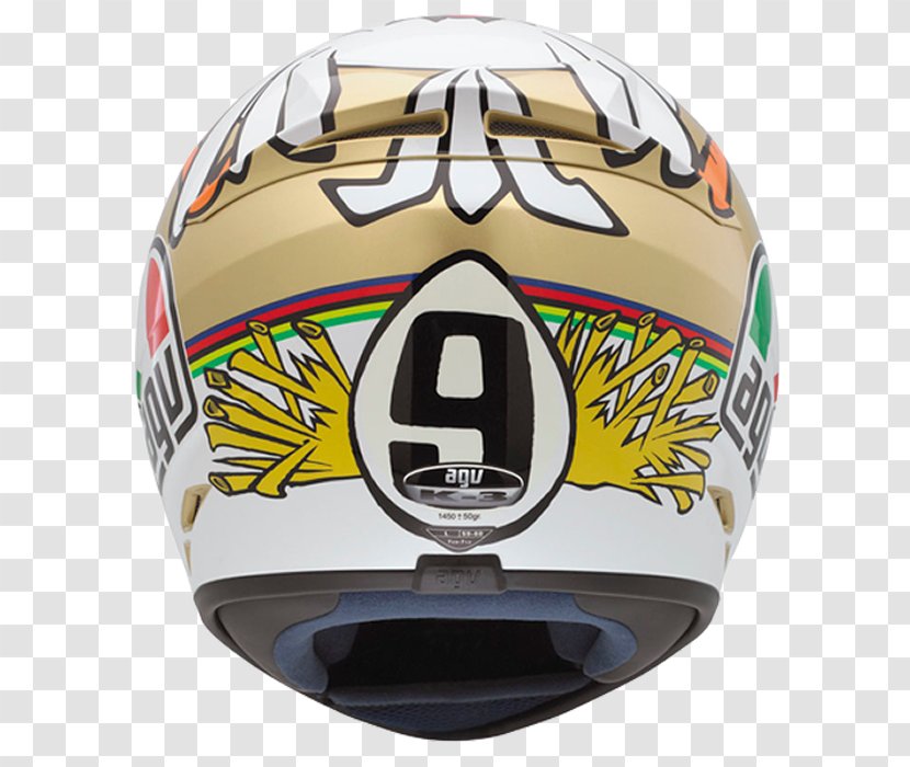 Motorcycle Helmets AGV Chicken - Valentino Rossi Transparent PNG
