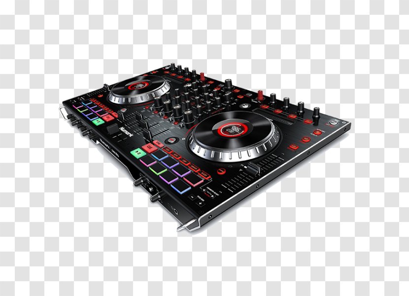 DJ Controller Numark Industries NS6II Disc Jockey - Mixtrack Pro Iii - Electronics Transparent PNG