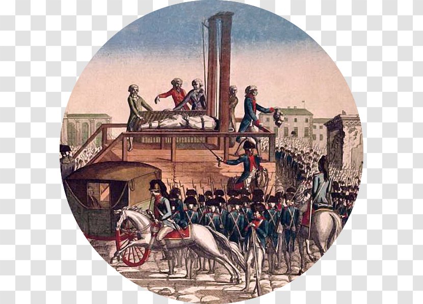 French Revolution Execution Of Louis XVI Estates General 1789 Storming The Bastille Revolutions 1848 - Guillotine Transparent PNG