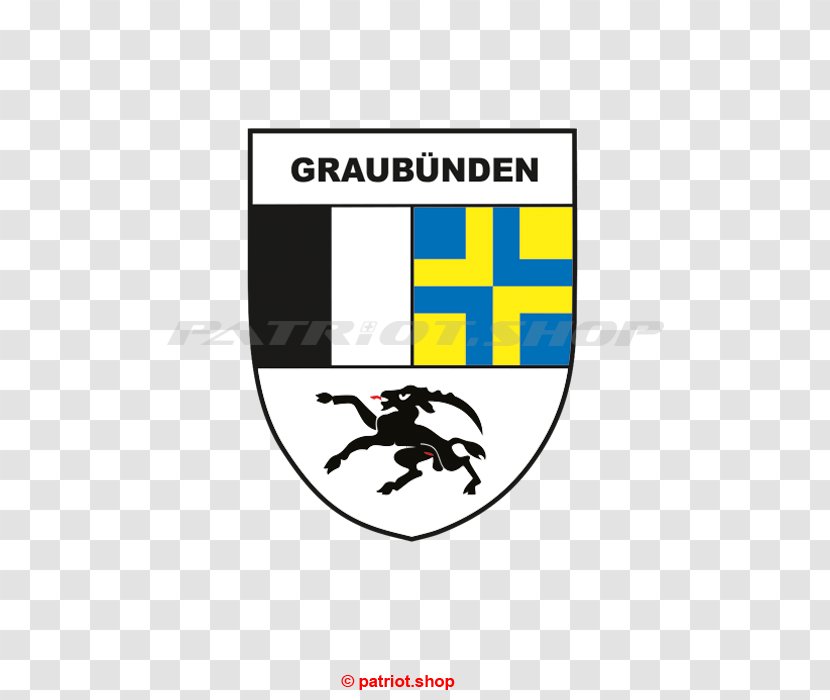 Canton Of Graubünden Cantons Switzerland Drapeau Et Armoiries Du Des Grisons T-shirt Flag - Area Transparent PNG