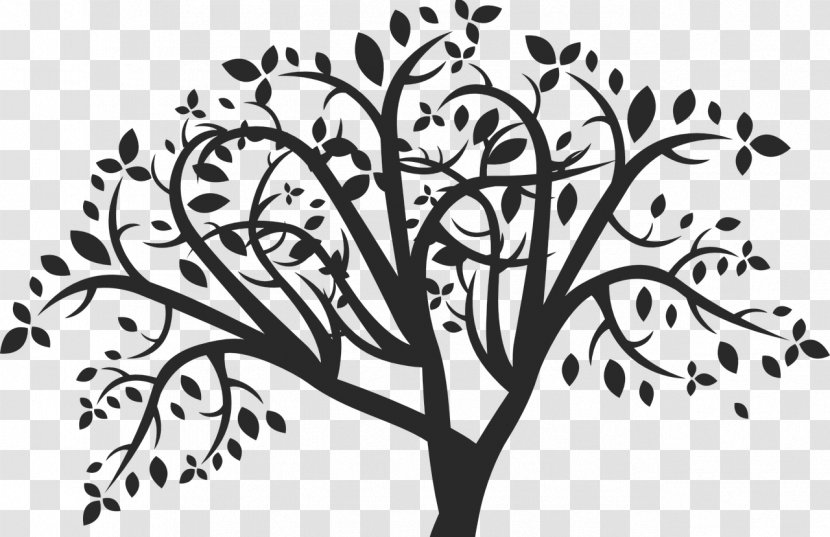 Tree Silhouette Clip Art - Organism - Abstract Transparent PNG