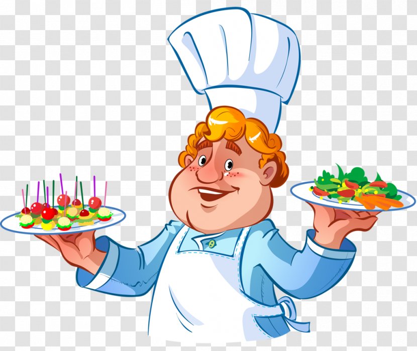 Cake Decorating Supply Clip Art Cartoon Cook Chef - Party Cookware And Bakeware Transparent PNG