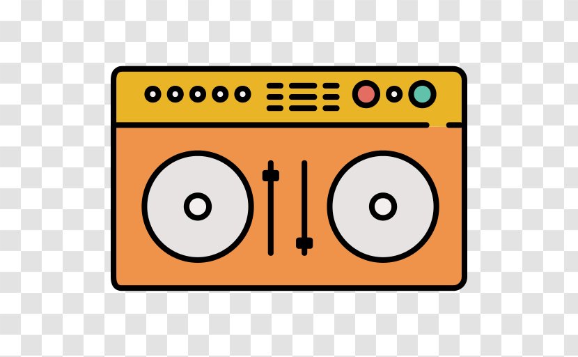 Clip Art - Upload And Download - Boombox Stereophonic Sound Transparent PNG