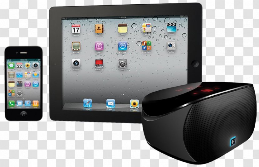 IPad Mini Wireless Speaker Loudspeaker Logitech Bluetooth Boombox By - Gadget Transparent PNG