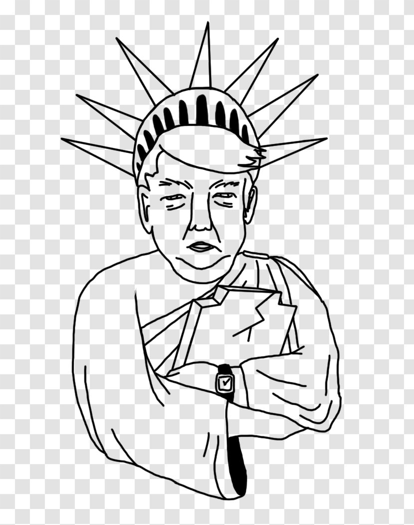 Finger Line Art Cartoon Clip - Neck - American Council On The Teaching Of Foreign Langua Transparent PNG
