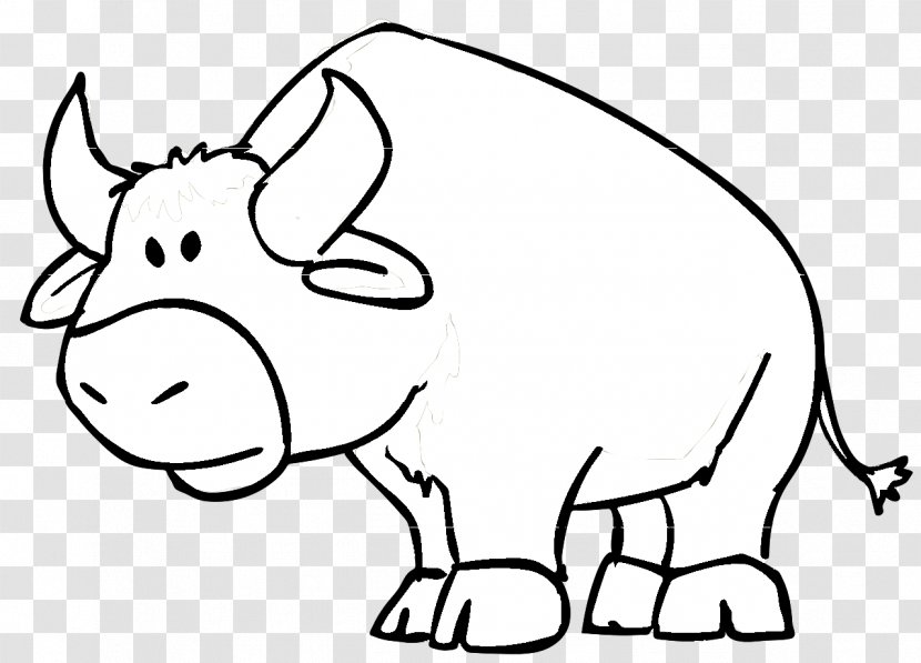 Snout Cattle Mammal White Clip Art - BUFALO Transparent PNG