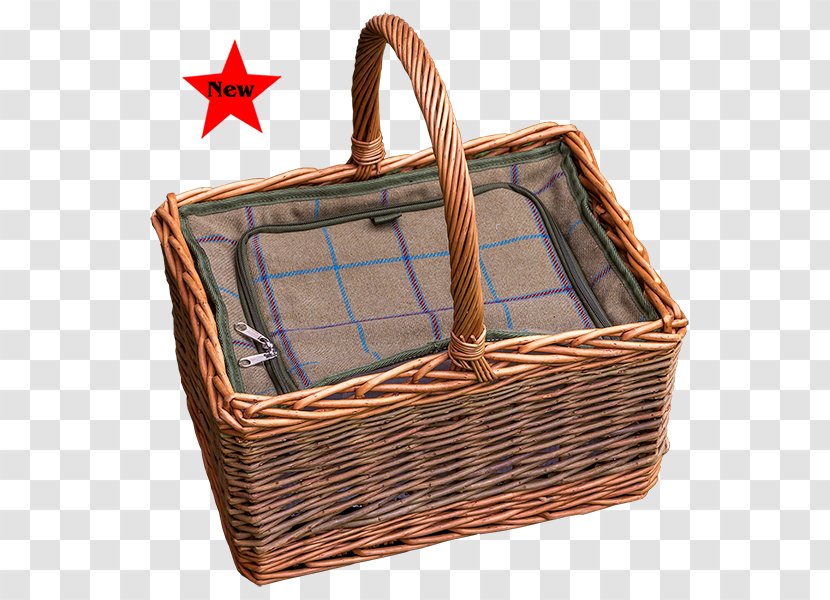 Picnic Baskets Wicker Hamper - Pattern Transparent PNG