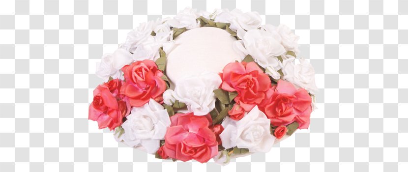 Garden Roses Hat Clip Art - Wreath Transparent PNG