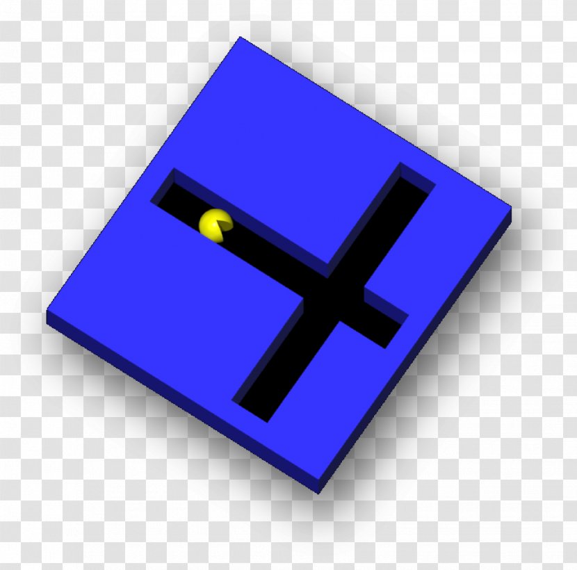 Pac-Man Origami Molecule OpenWetWare Blue - Dna - Pac Man Transparent PNG