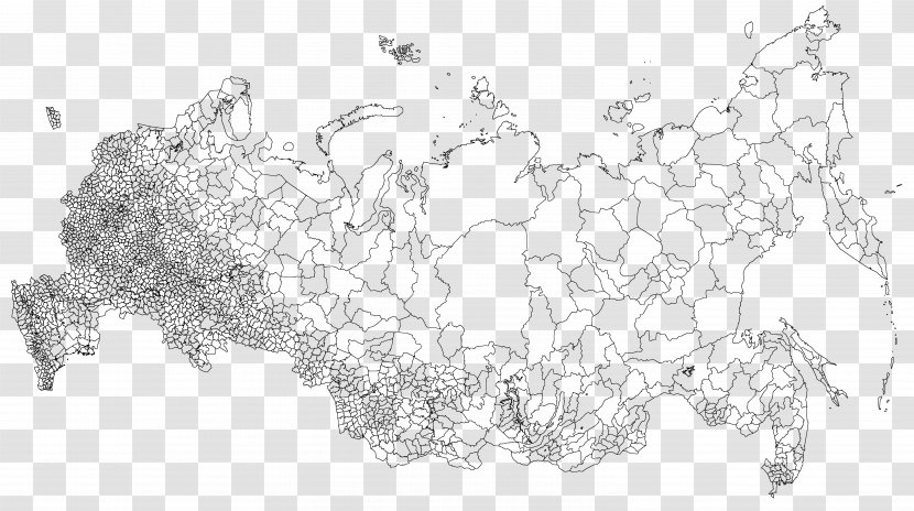 Russia World Map Transparent PNG