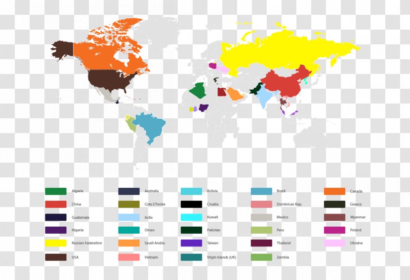 World Map Scale Mapa Polityczna - Depositphotos - Undergraduate Education Transparent PNG