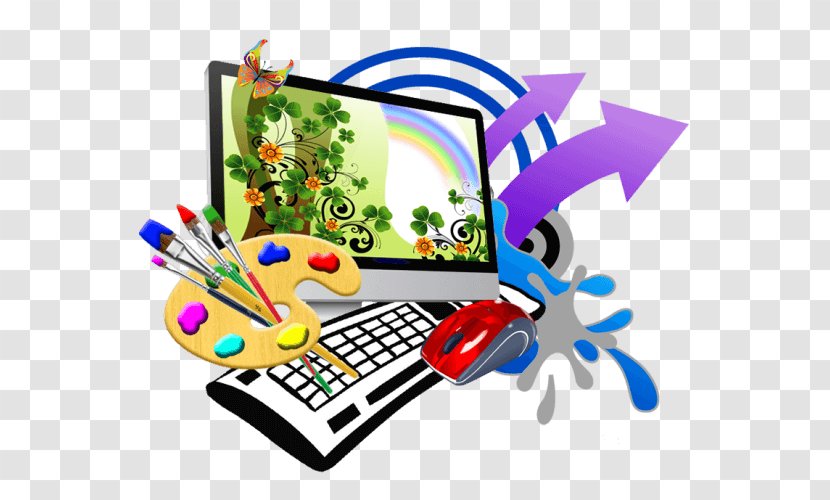 Graphic Designer Web Design Creative Cartoon Transparent Png