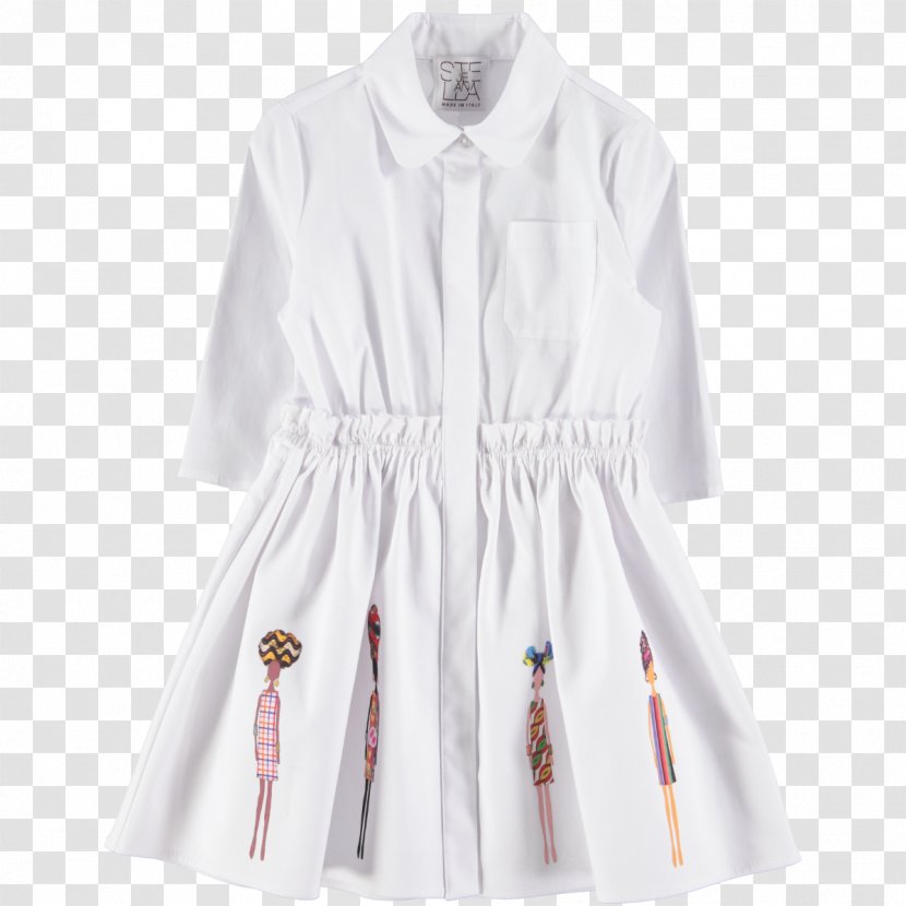 Shirtdress Robe Blouse Sleeve - Stella Jean - Dress Transparent PNG