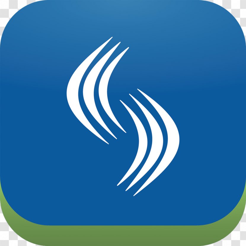 Logo Line Font - Blue - Design Transparent PNG