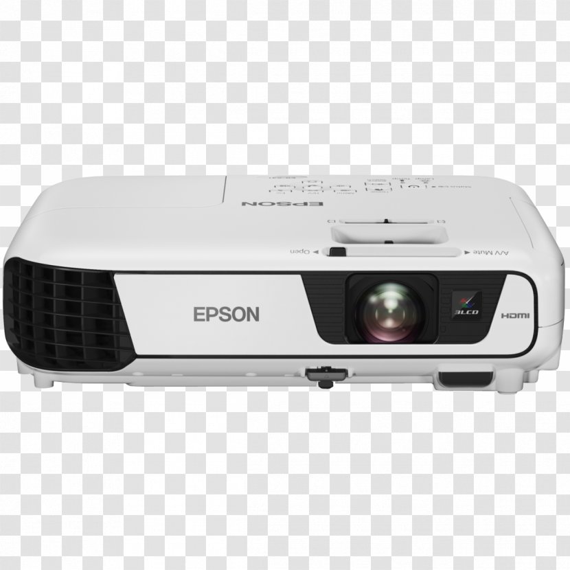 Multimedia Projectors Epson EB-X31 3LCD LCD Projector - Output Device Transparent PNG