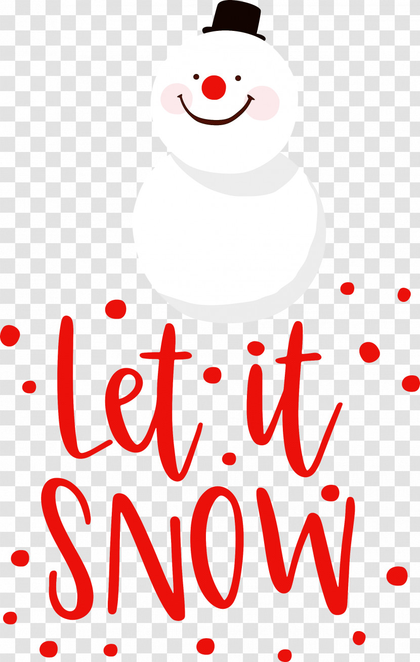 Let It Snow Snow Snowflake Transparent PNG