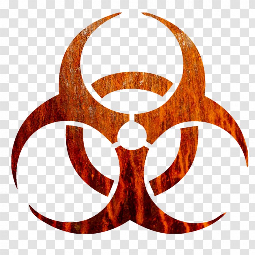 Biological Hazard Symbol Sign Laboratory - Red Transparent PNG