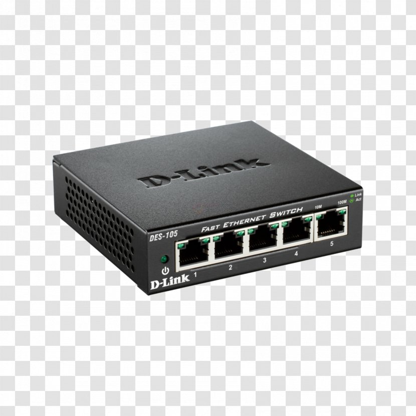 Network Switch Gigabit Ethernet Fast Port - Computer - Flow Control Transparent PNG