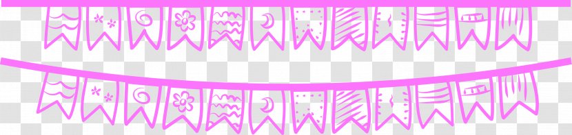 Los Angeles Pink Drawing Cartoon - Purple - Painted Flag Transparent PNG