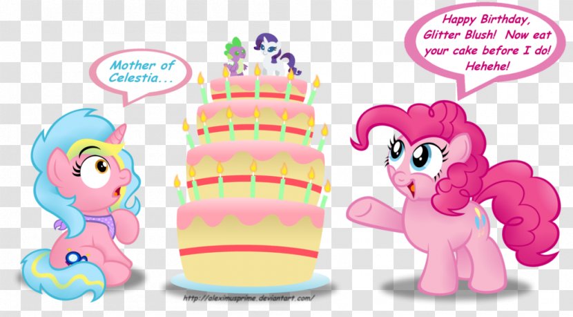 Fan Art Vexel Toy - Food - Happy Birthday Glitter Transparent PNG