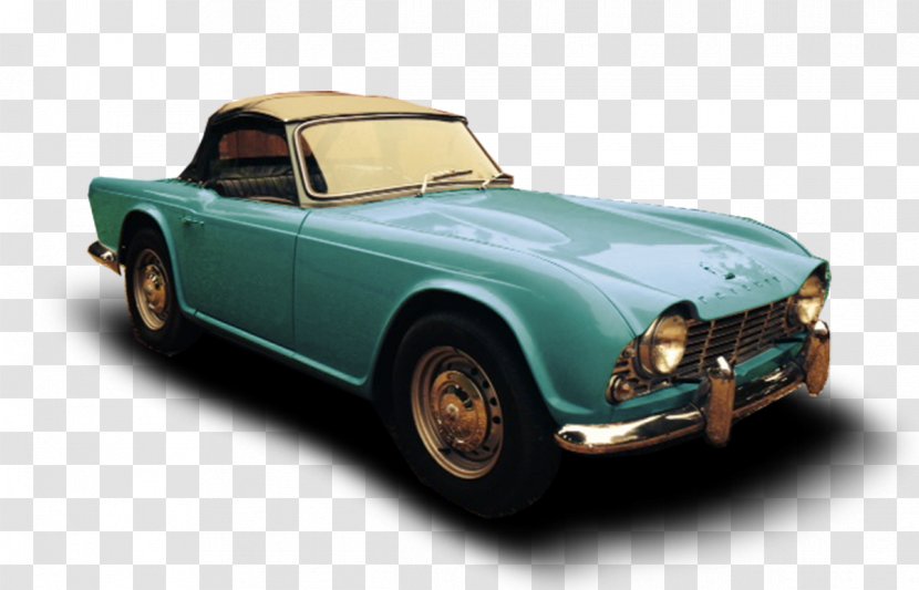 Sports Car Triumph TR4 Mid-size - Classic Transparent PNG