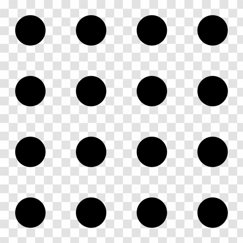 Black And White Monochrome Egg - Symmetry - Dots Transparent PNG
