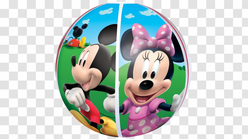 Minnie Mouse Mickey Beach Ball Toy - Club Transparent PNG