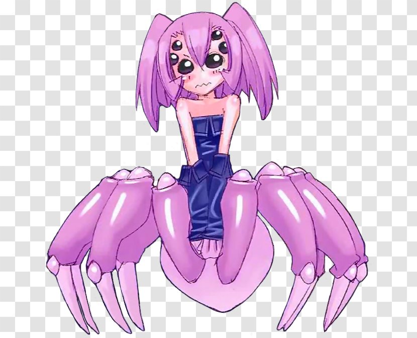 Arachne Monster Musume Pony Spider Harpy - Frame - Tree Transparent PNG