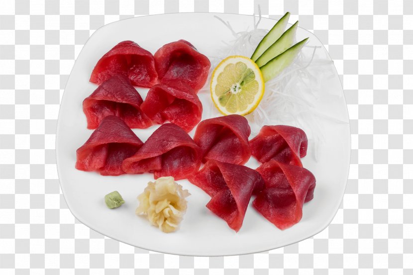 Prosciutto Bresaola Carpaccio Crudo Recipe - Ahi Tuna Sashimi Transparent PNG