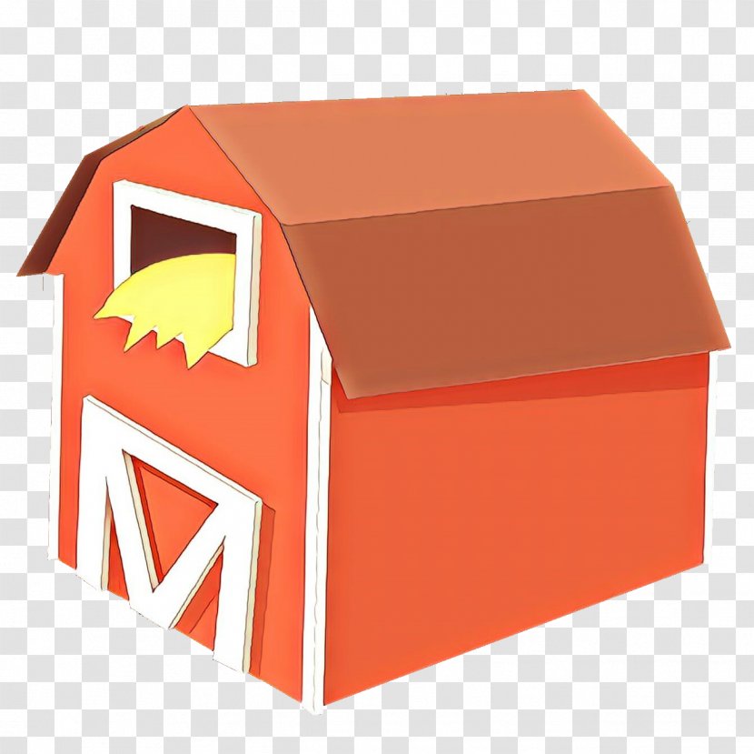 Orange - Box - Doghouse Transparent PNG